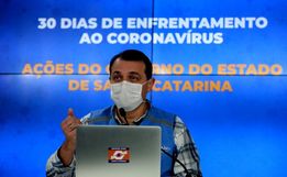 AO VIVO: Governador e equipe atualizam a situação do COVID-19 em SC