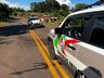 Colisão de carro e camionete deixa dois feridos entre Belmonte e Santa Helena