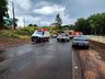 Saída de pista e capotamento na SC-163 mobiliza bombeiros e SAMU