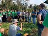 Guarujá do Sul realiza mais uma atividade do programa “Junho Verde”  