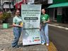 Ação no Calçadão de São Miguel do Oeste promove conscientização sobre doação de órgãos