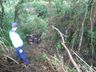 Tombamento de caminhão mobiliza bombeiros em SJCedro