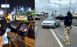 Velocidade excessiva lidera “flagras” da PRF em rodovias federais de SC durante o Carnaval