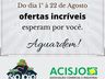 Lojas de São João do Oeste irão promover liquidação de inverno a partir deste sábado