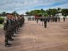 14º RCMec celebra o Dia da Bandeira com homenagens e cerimônia solene