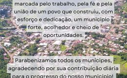 Tunápolis celebra 36 anos de emancipação político-administrativa