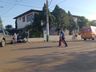 Motociclista fica ferido em colisão com caminhonete no centro de Iporã do Oeste