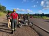 Colisão entre motocicletas deixa três feridos na BR-163 