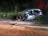 Homem morre em colisão frontal entre carro e caminhão na SC 163