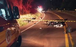 Identificados os dois homens que morrem após colisão frontal de duas motos em Mondaí