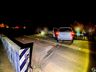 Condutor colide com carro em cabeceira de ponte no interior de São Miguel do Oeste