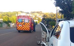 Menino sofre ferimentos ao ser atropelado em São José do Cedro