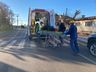 Acidente entre duas motos deixa homem ferido em SMOeste 