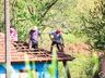 Mutirão ajuda famílias atingidas por chuva de granizo em Bandeirante