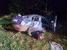 Acidente entre dois carros deixa um homem ferido na SC-163, em Iporã do Oeste