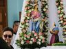 Fiéis acompanham missa de Nossa Senhora do Caravaggio em Guaraciaba