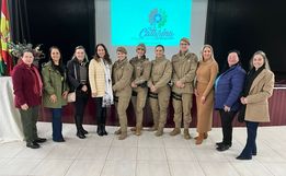 Campo Erê recebe projeto Catarinas Itinerantes com exposição sobre violência contra a mulher