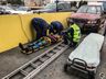 Trabalhador cai de escada e fica ferido em São Miguel do Oeste