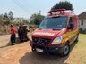 Mulher fica ferida em saída de pista seguida de capotamento no interior de SMO 