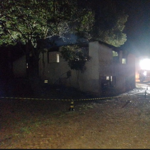 Segunda vítima de incêndio em Campo Erê morre na UTI 