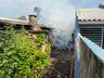 Incêndio destrói depósito de residência em São Miguel do Oeste 