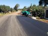 Primeira etapa do asfalto da fronteira é concluída, em Tunápolis