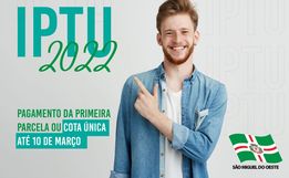 Boletos do IPTU já estão disponíveis no site do Município