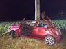 Rapaz de 24 anos morre em capotamento na BR-163 em Guarujá do Sul