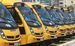 VÍDEO: Municípios da região recebem ônibus novos para o transporte escolar