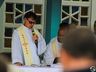 Fiéis acompanham missa de Nossa Senhora do Caravaggio em Guaraciaba