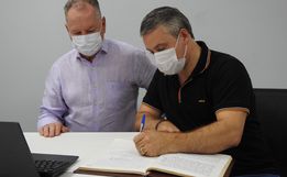 Prefeito Trevisan retorna das férias e reassume a Prefeitura