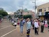 Linha do tempo sobre agricultura e indústria foi trabalhado no desfile cívico