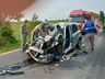 Colisão entre caminhão e carro faz vítima fatal na PR-158 