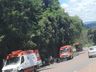 Queda de motocicleta deixa dois feridos na SC 163, em Itapiranga