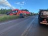 Motorista fica gravemente ferido em acidente na BR-163 em SMO