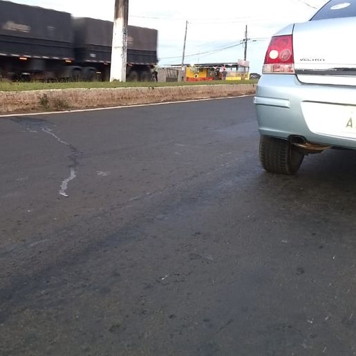 Idoso de 82 anos fica ferido em atropelamento 