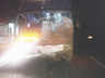 Ônibus com saída de SMOeste se envolve em acidente no norte de SC