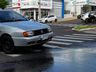 Atropelamento deixa idoso ferido no centro de SMOeste