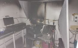 Fritadeira causa incêndio em lanchonete no centro de Itapiranga