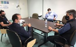 HRTGB apresenta projeto de ampliação para secretário de saúde do estado
