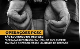 Polícia cumpre mandado de prisão por não pagamento de pensão alimentícia