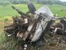 Caminhão sai da pista e desce ribanceira na BR-158 em Caibi