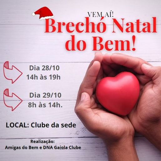 Brechó 'Natal do Bem’ será realizado este mês em Princesa