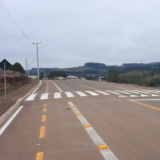 Pavimentação asfáltica  entre SJO à Linha Fortaleza é concluída