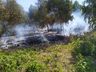Incêndio queima 3500m² de mata em Campo Erê