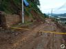 Deslizamento de terra causa interdição de obra em Itapiranga