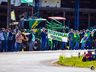 Imagens: Manifestantes pedem intervenção Federal em frente ao 14ºRCMec