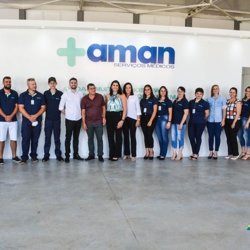 Inaugura em Descanso, Aman especialista em transporte e remoção de pacientes
