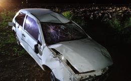 Motorista fica ferido em acidente na BR-163, em São José do Cedro