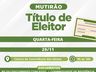 São José do Cedro fará mutirão do Programa Justiça Eleitoral em Movimento